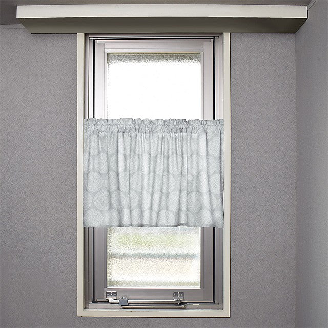 ナチュラルコットン♪３段ティアードカフェカーテン 100cm×47cm ナチュラルコットン♪3段ティアードカフェカーテン 100cm×47cm