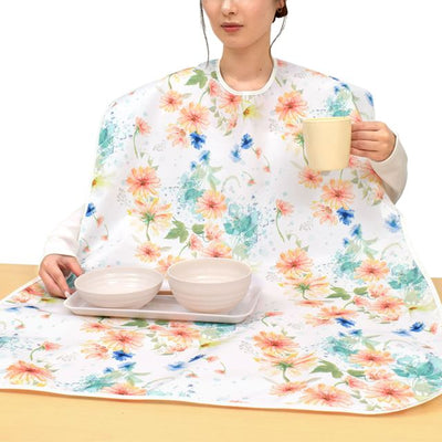 介護用 お食事エプロン 撥水・軽量タイプ（レディーズ・STYLE Décorオリジナルデザイン）