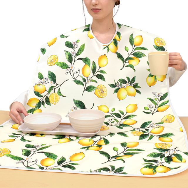 介護用 お食事エプロン 撥水・軽量タイプ（レディーズ・STYLE Décorオリジナルデザイン）