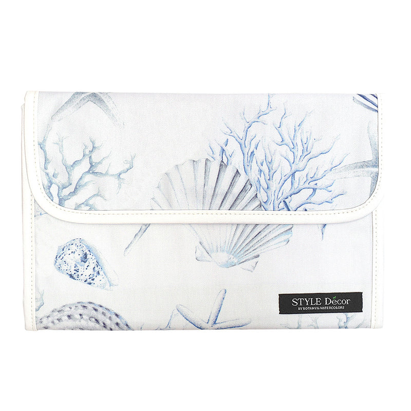Multi -case Mother and Child Handbook Case Javara Type Coral & Shell