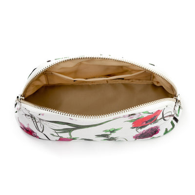 Round pouch small botanical innocence