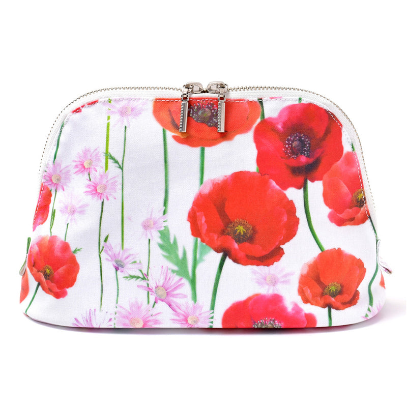 Round Pouch Large Scarlet Poppy