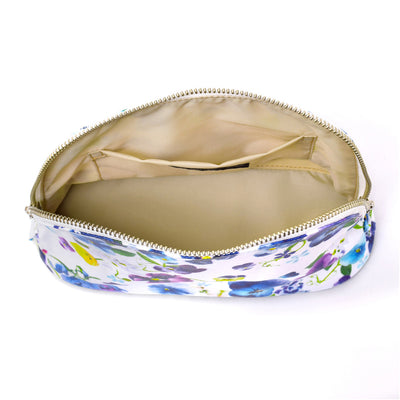 Round Pouch Large Floral Bouquet