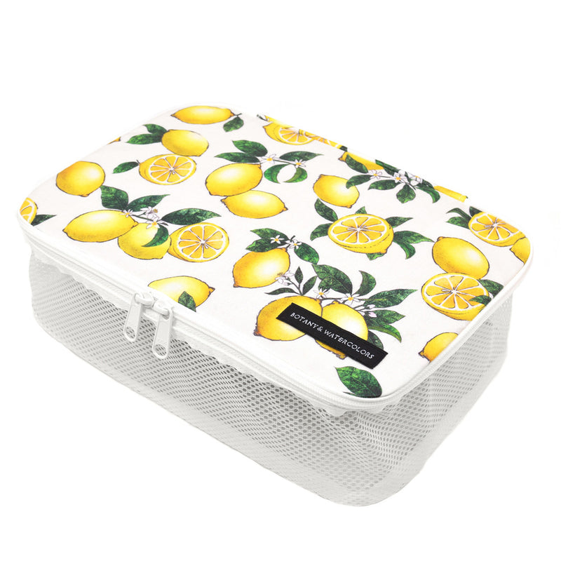 Travel pouch s size citrus lemon