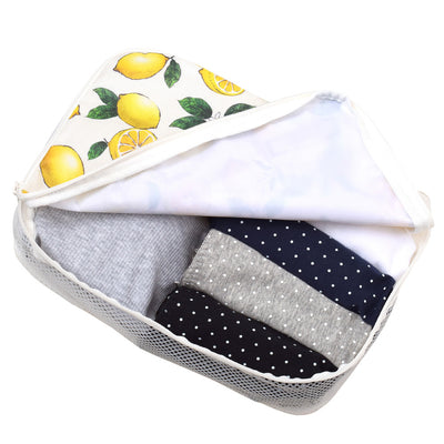 Travel pouch s size citrus lemon