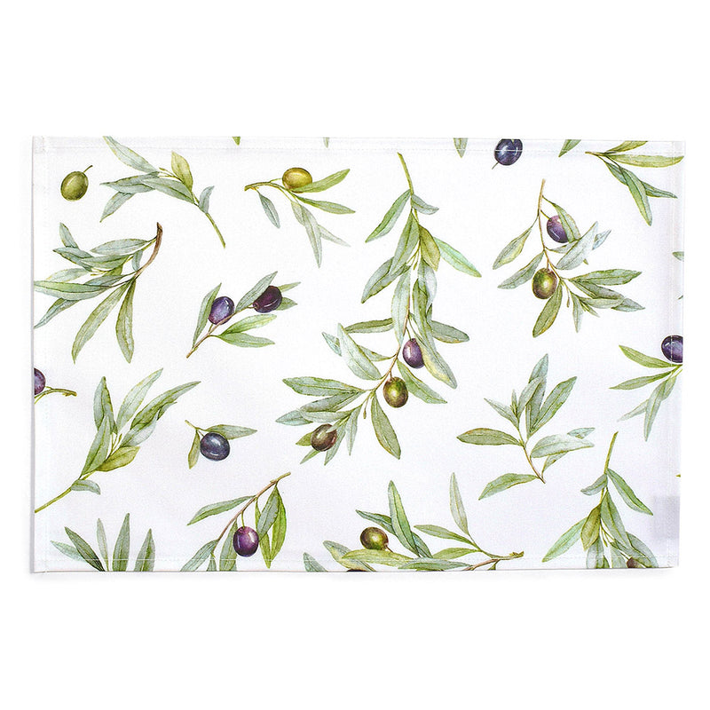 Lunchon mat 2 pieces set (30cm x 45cm) Laminated type olive tree