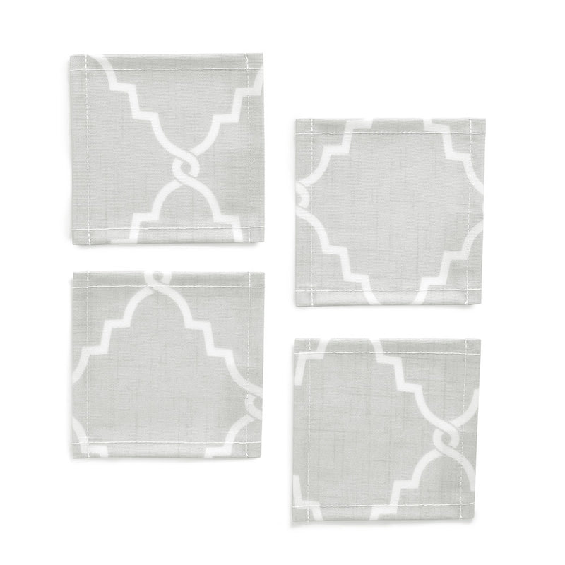 Set of 4 coasters Laminated type Moroccan pattern 