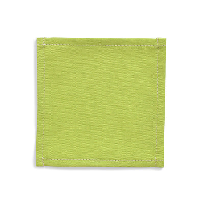 Coaster Set of 4 Standard Type 100% Cotton Plain Ox Leaf Green 