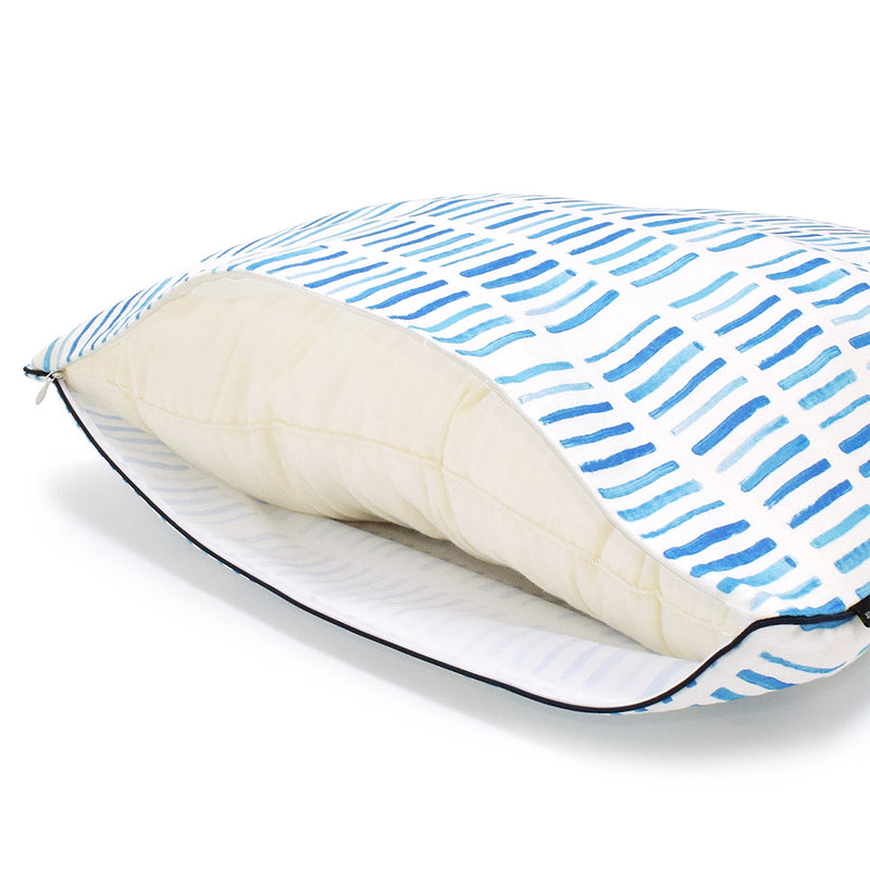 座布団カバー (55cm×59cm) 2枚セット ブルーサーフ