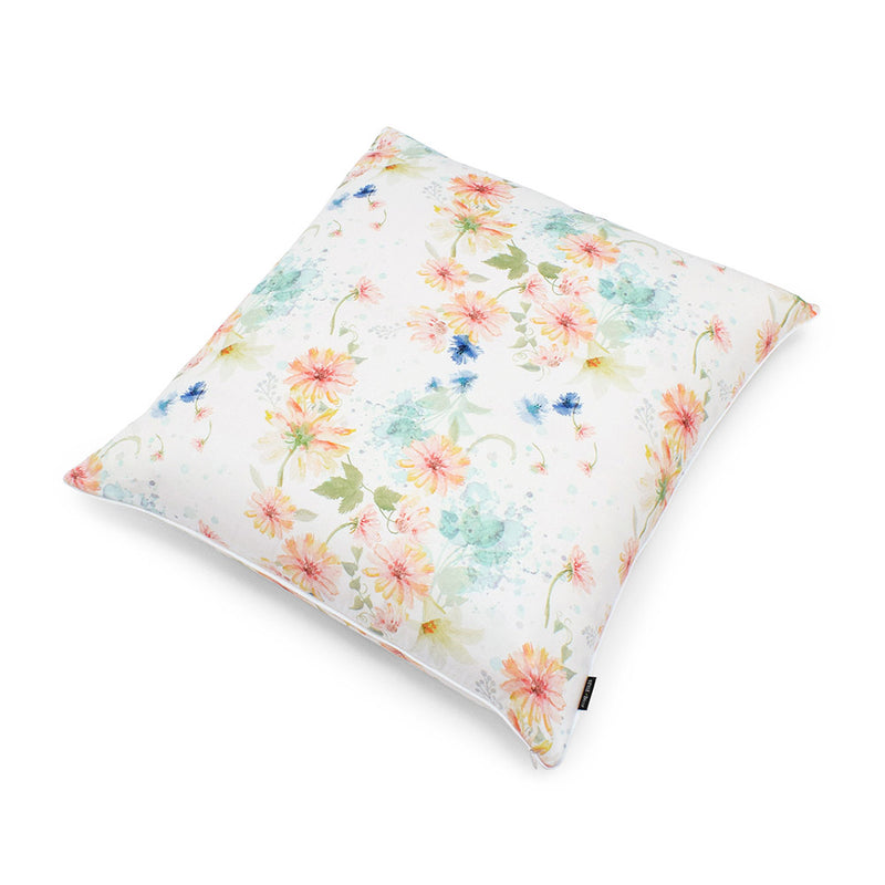 Zabuton Cover (55cm×59cm) Set of 2 Pastel Floral 