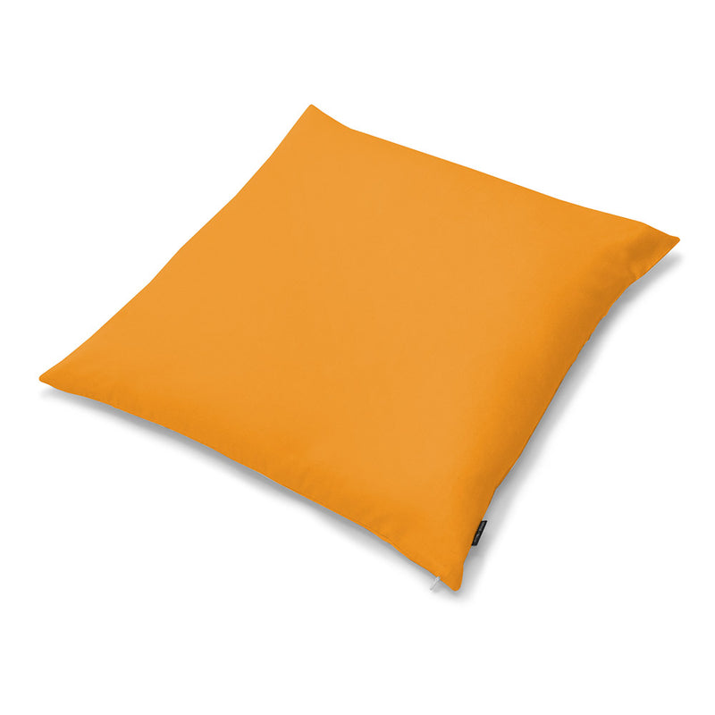 Zabuton Cover (55cm x 59cm) Set of 2 Plain Ox Mandarin Orange 