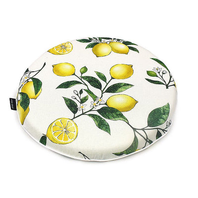 Seat Cushion (34cm×34cm) Citrus Lemon 