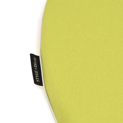 Seat cushion (34cm×34cm) Plain Ox Leaf Green 