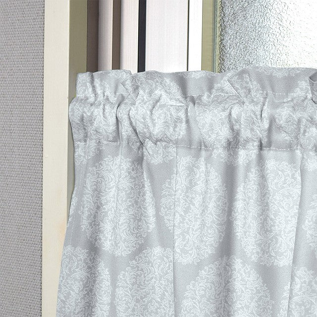 カフェカーテン 綿100% 47cm×100cm スタンダードタイプ フルール