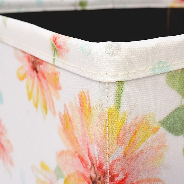 Fabric Box M size (25cm×38cm×25cm) Pastel Floral 