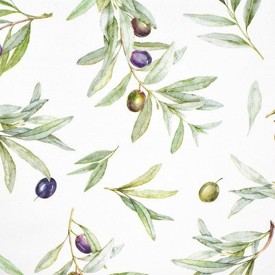 Fabric box M size (25cm x 38cm x 25cm) Olive tree 