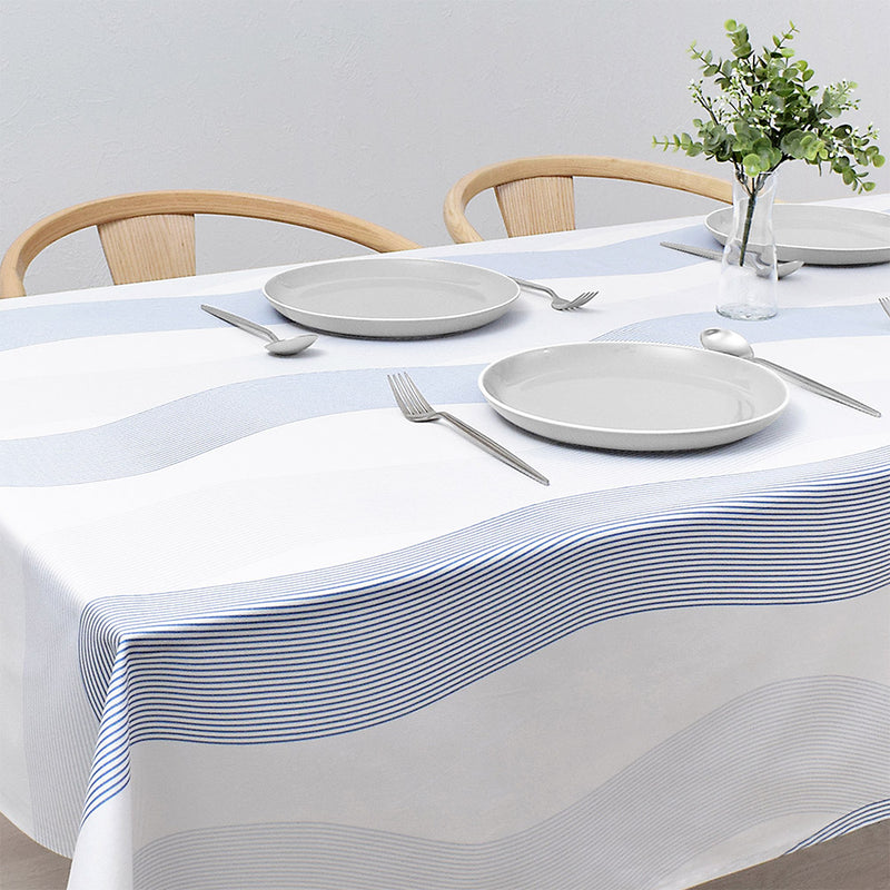 Table cloth (142cm x 180cm) Standard type 100% cotton waterflow