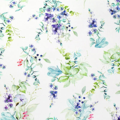 Table cloth (120cm x 150cm) Standard type 100% cotton botanical bouquet