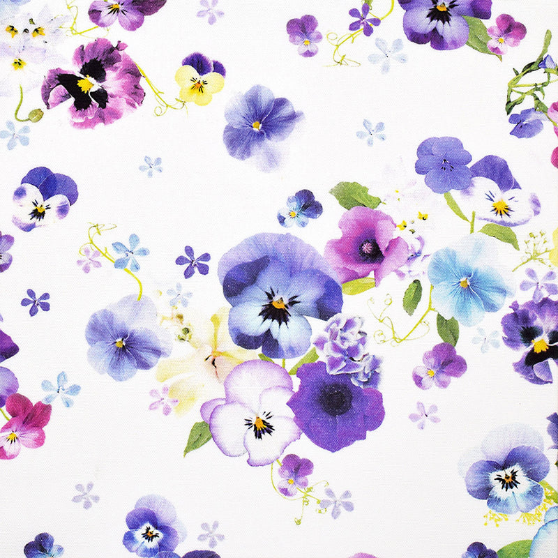 Table cloth (142cm x 180cm) Standard type 100% cotton floral bouquet