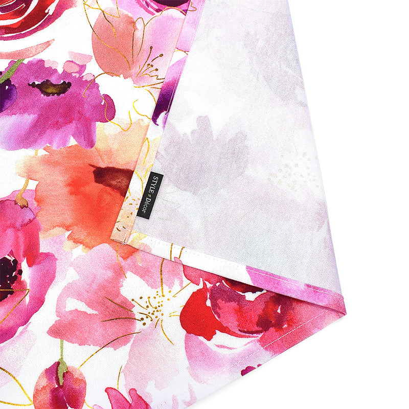 Table cloth (142cm x 210cm) Standard type 100% cotton blossom
