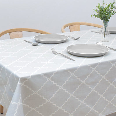 テーブルクロス (142cm×180cm) スタンダードタイプ 綿100% モロッコパターン
