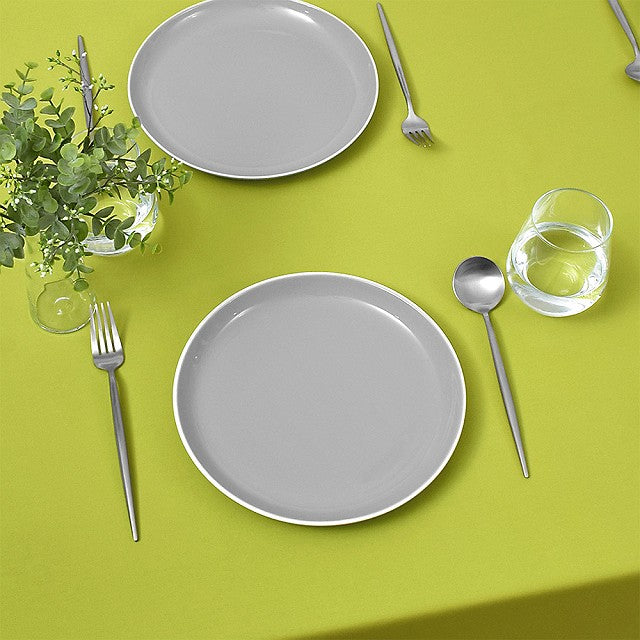 テーブルクロス 綿100% おしゃれ 長方形 北欧 120×150cm スタンダード 無地 グリーン スタイルデコール W4702800
