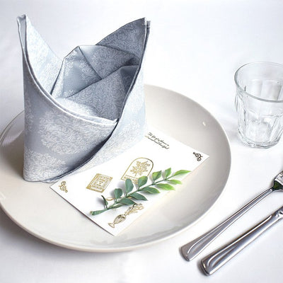 Table Napkin/Torchon 2-Piece Set Fleur