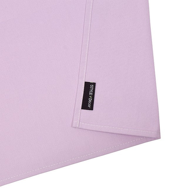 Set of 2 table napkins / torchon plain ox pale lilac