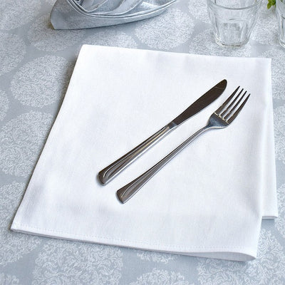 Set of 2 table napkins / torchon Plain Ox Bordeaux
