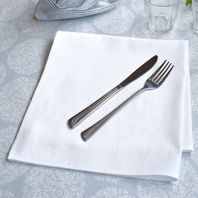 Table Napkin / Torsion 2-Piece Set Plain Twill White